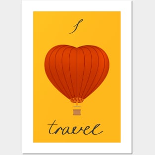 I like to travel. Posters and Art